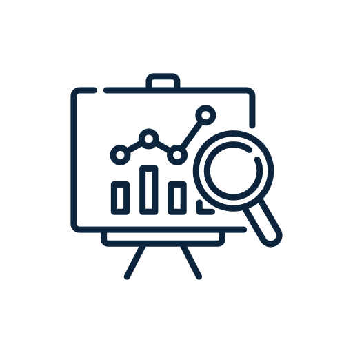 Data analysis icon - BAM Group (diaspora investment consulting)